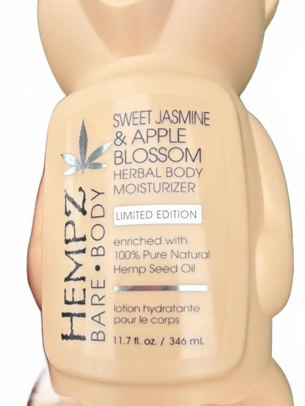 Hempz Bare Body Sweet Jasmine & Apple Blossom Limited Edition Moisturizer 11.7 …